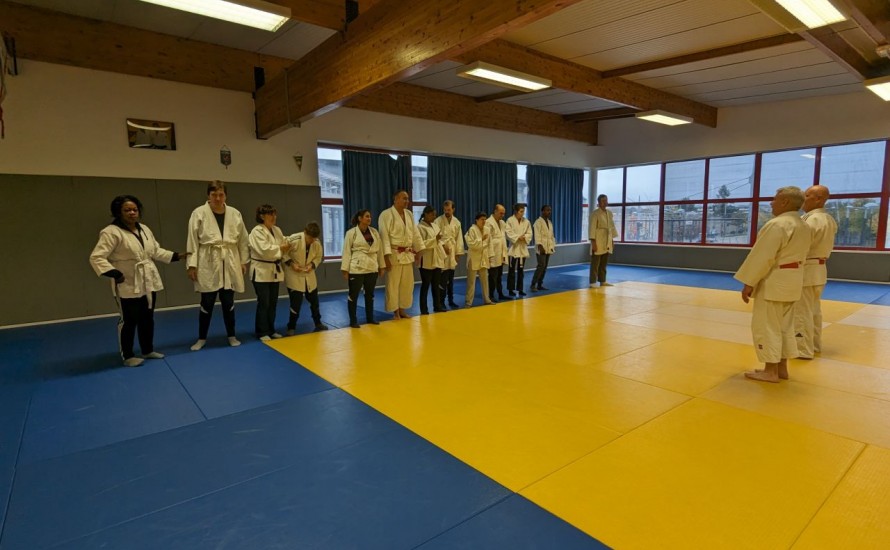 Un après-midi découverte Judo Adapté au club.