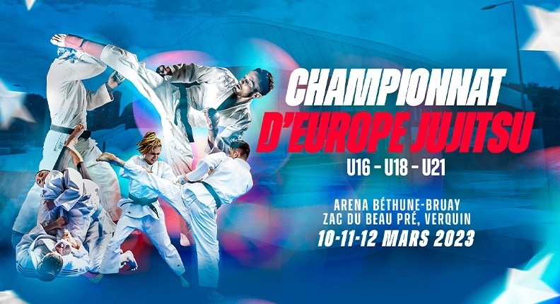 Ayrton 3ème championnat d'Europe cadets Jujitsu mars 2023