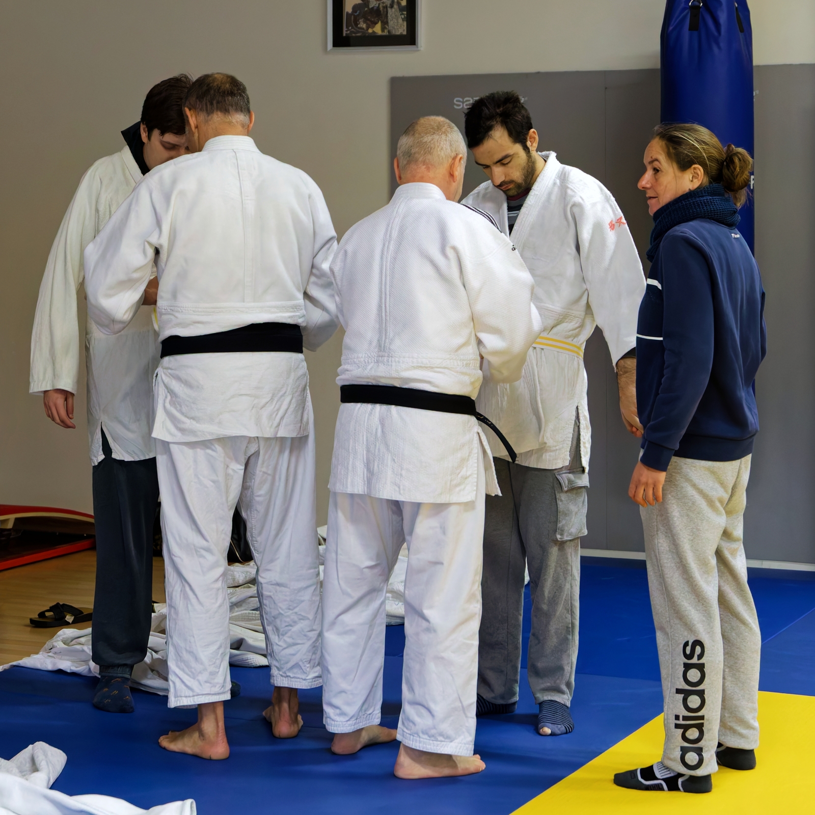 Animation judo adapté 16/01/2025. Crédit photos : Bernard Berné, Photo Club Abraysien